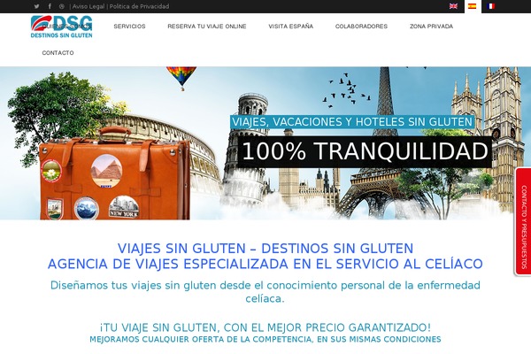 destinos-singluten.com site used Singluten