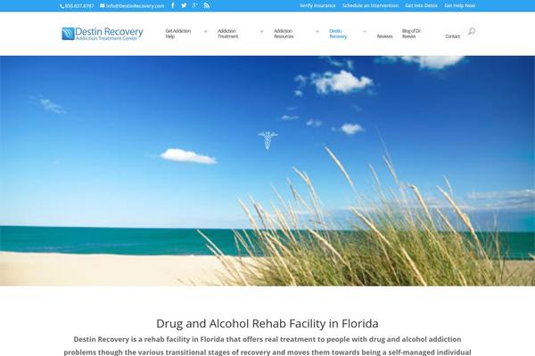Divi theme site design template sample