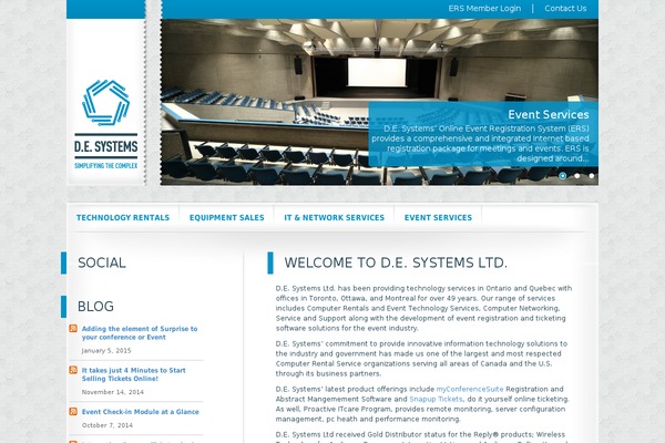 desystems.com site used Myconference_suite