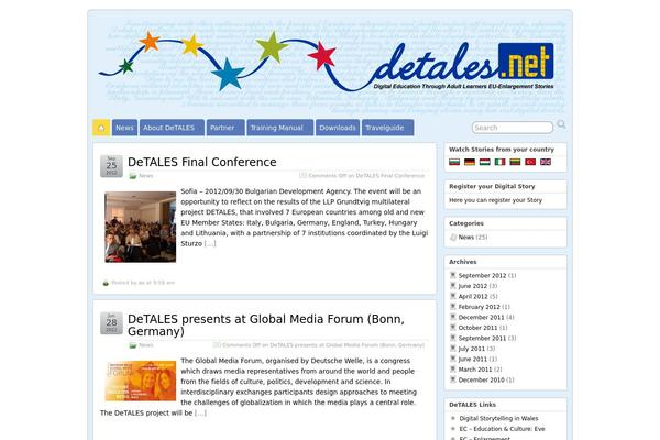 Suffusion theme site design template sample