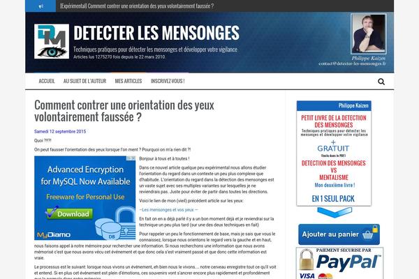 detecter-les-mensonges.fr site used FlyMag