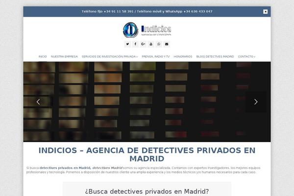 detectives-madrid.es site used KLEO Child