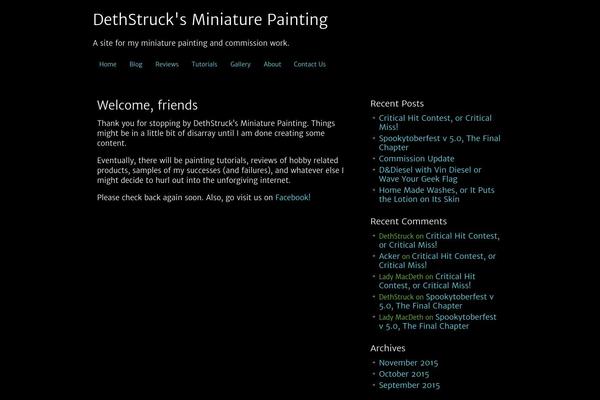 dethstruck.com site used Clean-black.1.4.2
