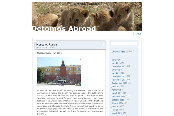 detomosabroad.com site used Vslider2