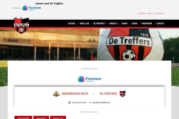Realsoccer-child theme site design template sample