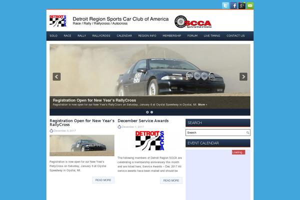 detroit-scca.org site used Supercarswp