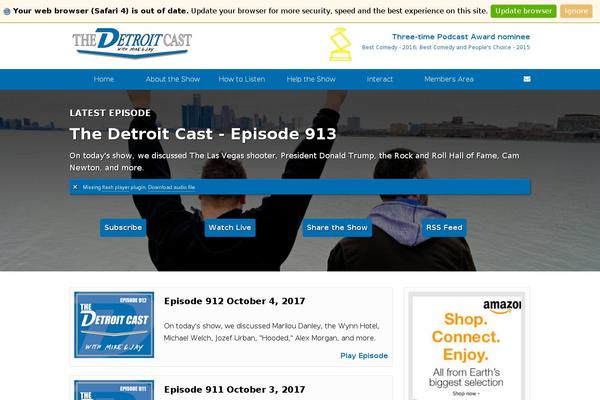 detroitcast.com site used Detroitcast