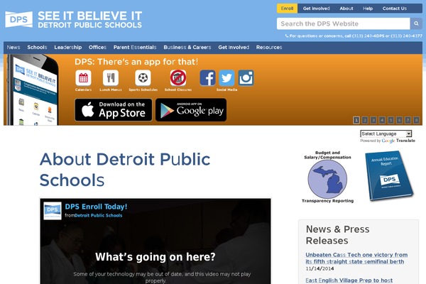 dps theme websites examples