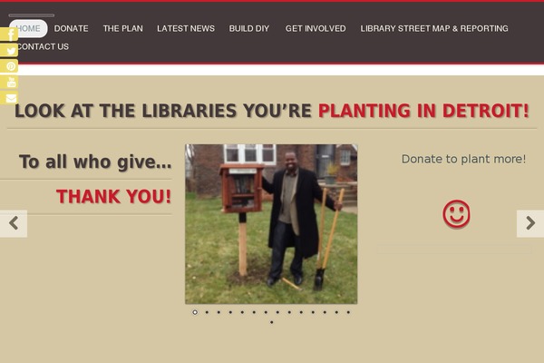 detroitlittlelibraries.org site used Venera