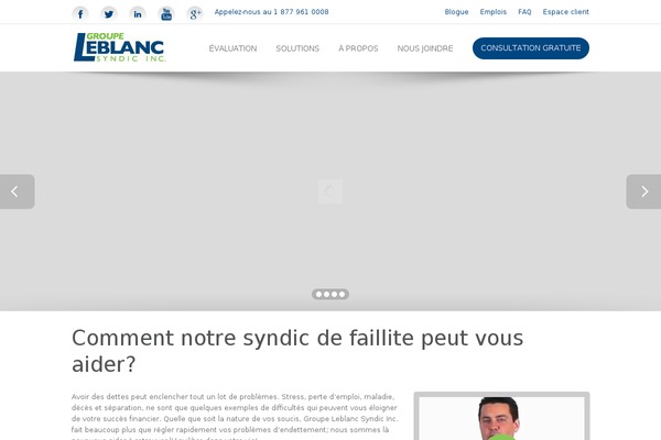 dettes.ca site used Syndic-leblanc