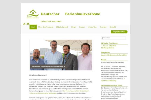 deutscher-ferienhausverband.de site used Screentab_design