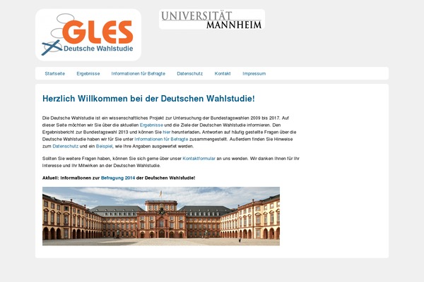 deutschewahlstudie.de site used Custom Community