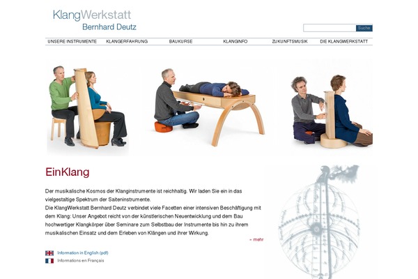 deutz-klangwerkstatt.de site used Vorlage