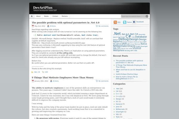 iNove theme site design template sample