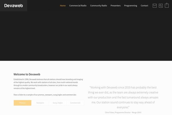 Reload theme site design template sample