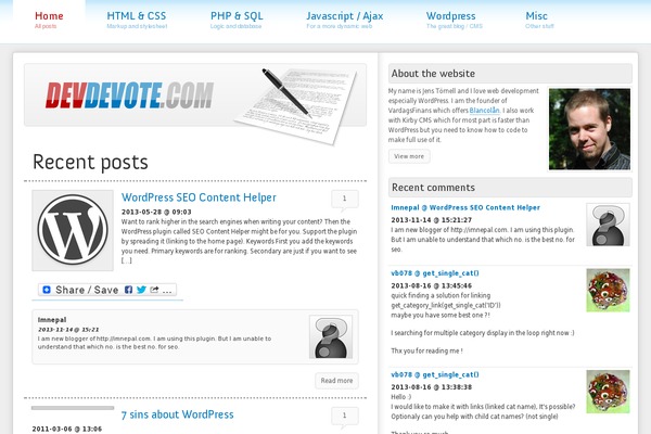 devdevote.com site used Jenst4