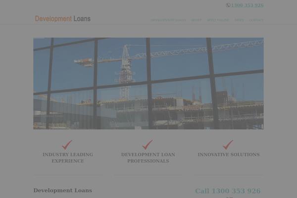 developmentloans.net.au site used Developmentloans