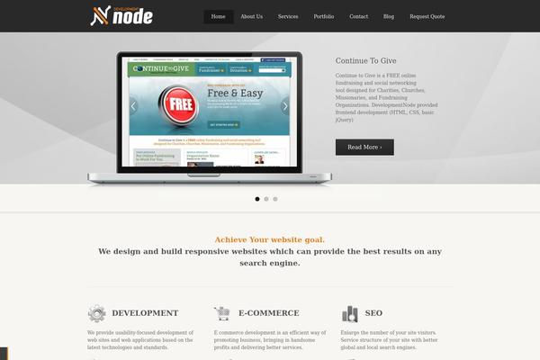 developmentnode.com site used Dnode