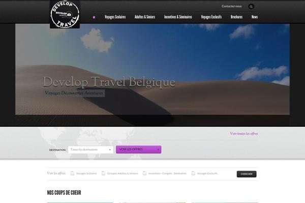 developtravel.be site used Voyage Parent