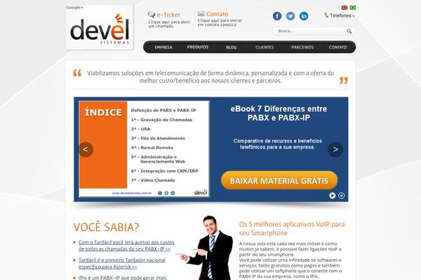 develsistemas.com.br site used Devel