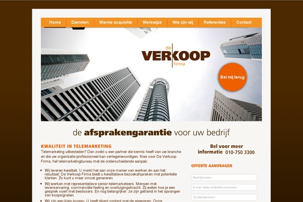 deverkoopfirma.nl site used Firma