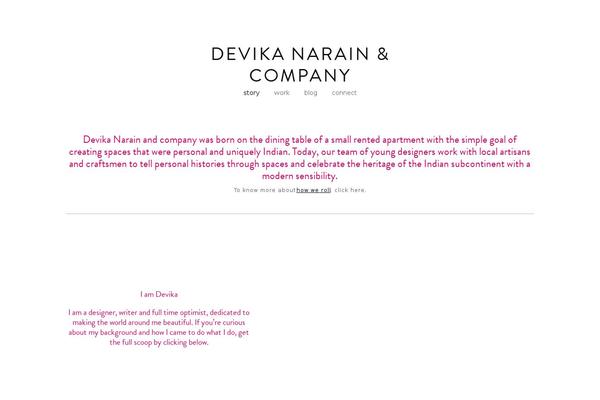 devikanarain.com site used Devikanarain