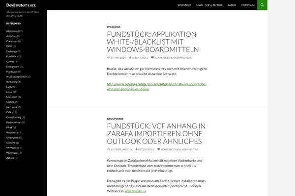 Andreas09 theme site design template sample