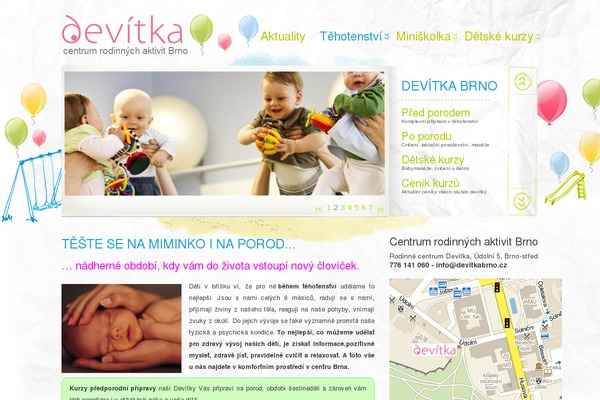 devitka-brno.cz site used Kids