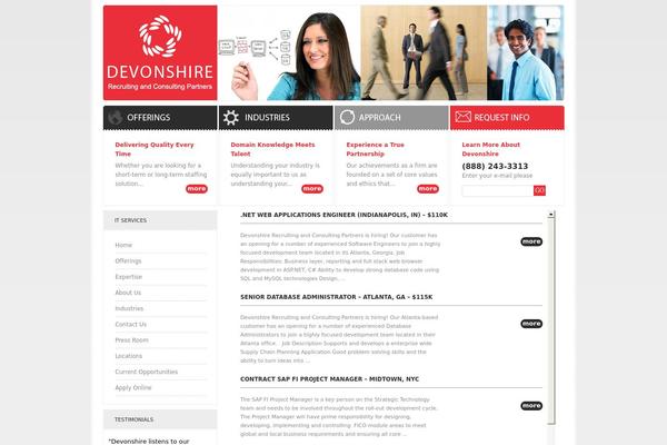 devonshireit.com site used Theme908