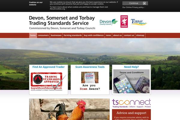 devonsomersettradingstandards.gov.uk site used Trading-standards