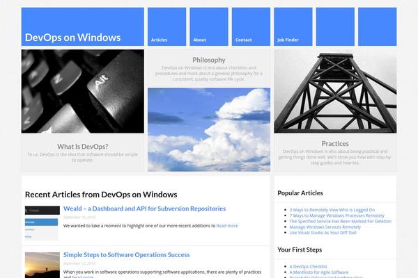 devopsonwindows.com site used Metro