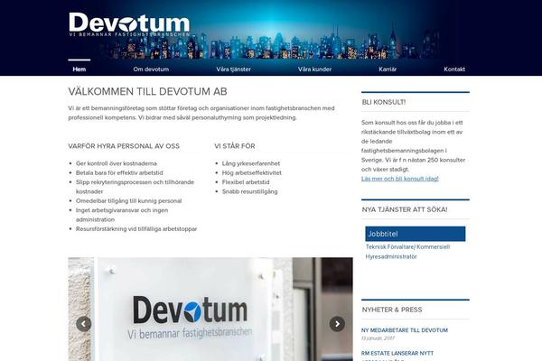 devotum.se site used Svea