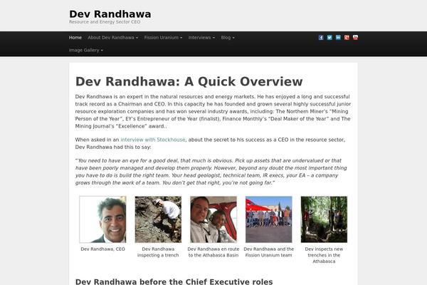 devrandhawa.com site used Standard-child