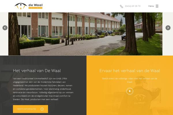 dewaal-veen.nl site used Dewaal