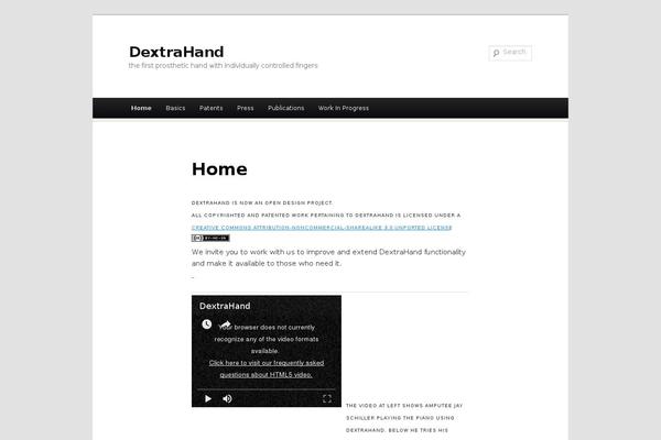Duster theme site design template sample