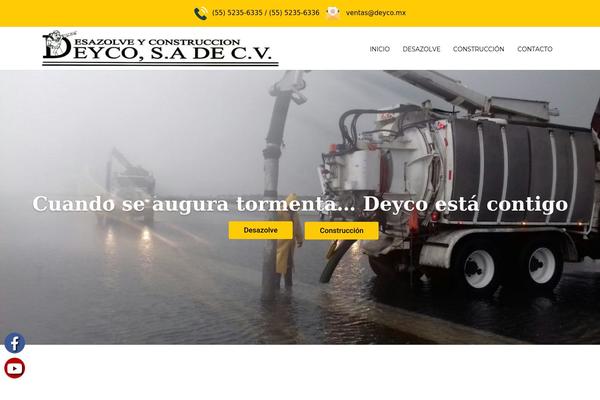 deyco.mx site used Elegante