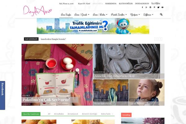 Newspaper theme site design template sample