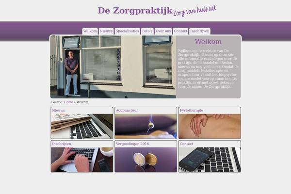 dezorgpraktijk.nl site used De-zorgpraktijk