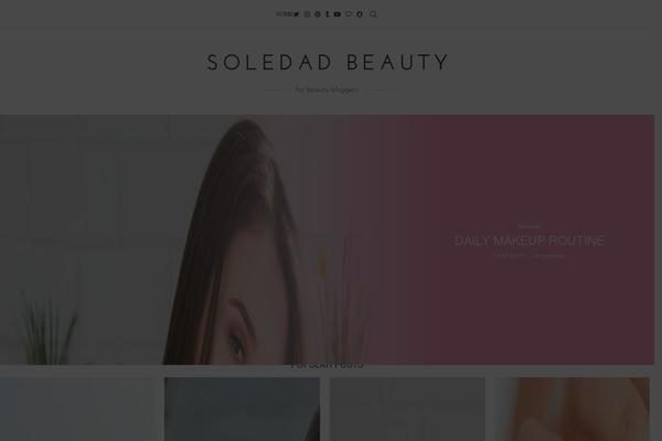 Soledad theme site design template sample