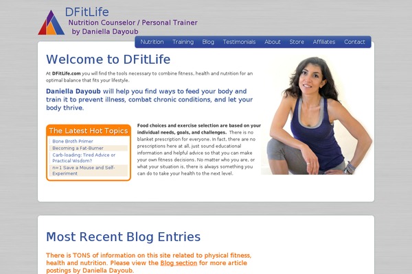 dfitlife.com site used Video Flick
