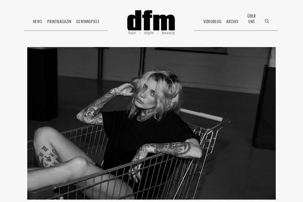 dfm.eu site used Dfm_theme
