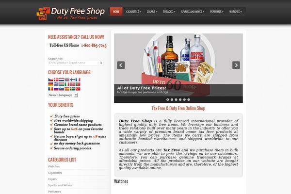 Sintea theme websites examples