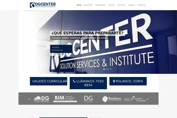 dgcenter.com.mx site used Dg-theme