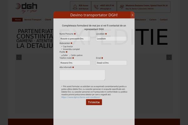 Kroth theme site design template sample