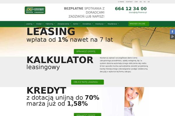 dginwest.com.pl site used Dg-inwest