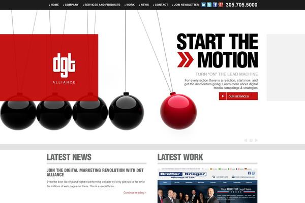 dgtalliance.com site used Wp-dgt