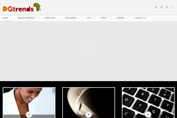 Circles theme site design template sample