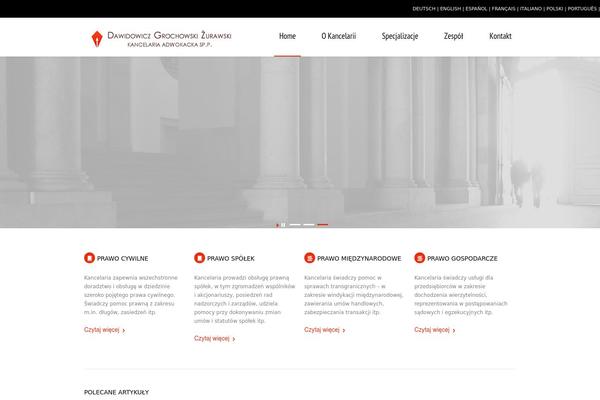 LawBusiness theme site design template sample