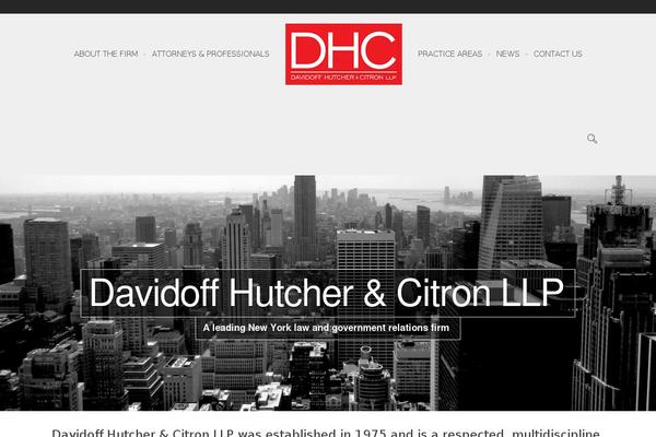 dhclegal.com site used Lawyer-theme-child