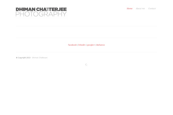 dhimanchatterjee.net site used Wpex-photojax
